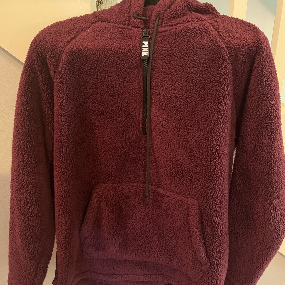VS Pink Sherpa pullover
